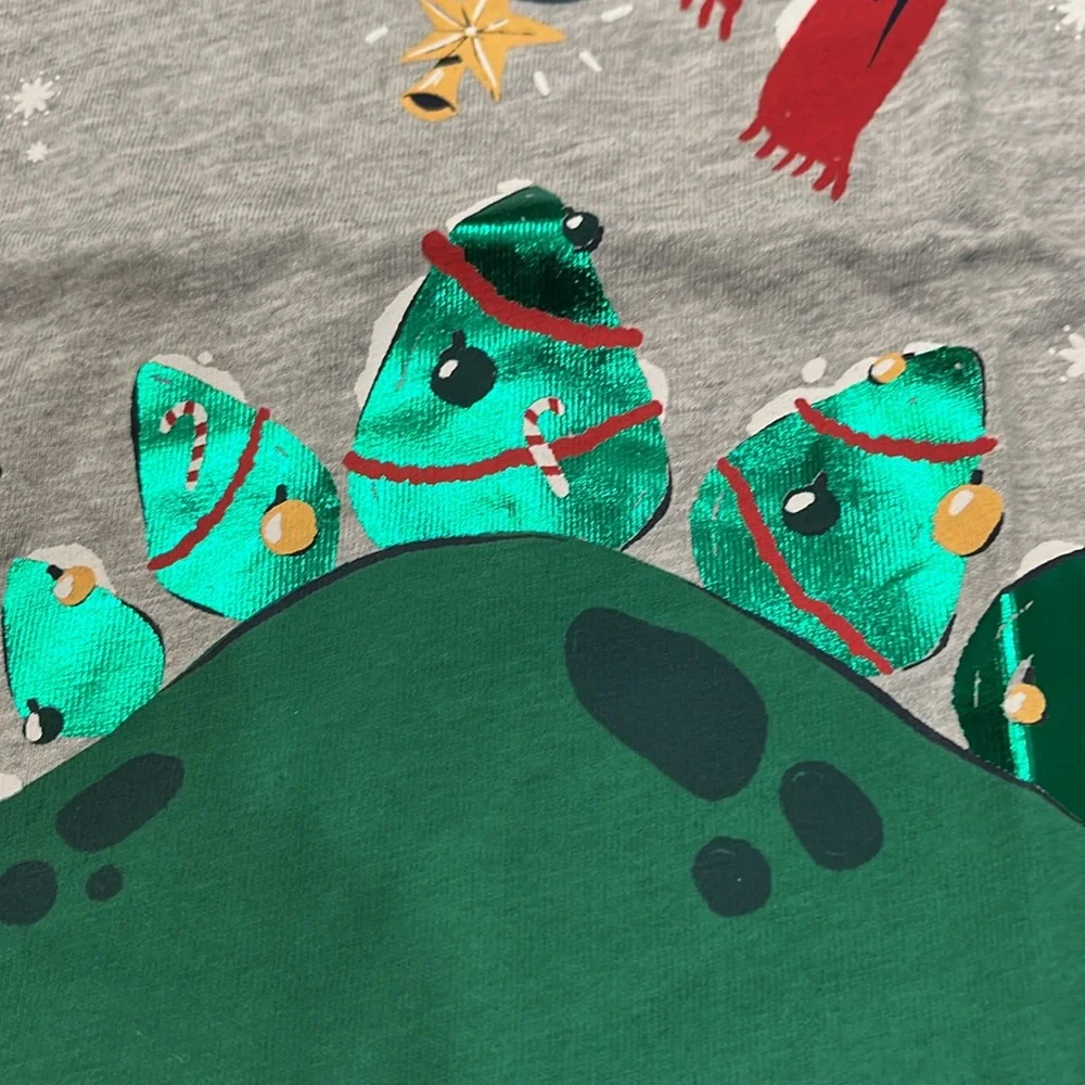 Toddler Boy Carter's Christmas Dinosaur Graphic Tee/NWT/24M